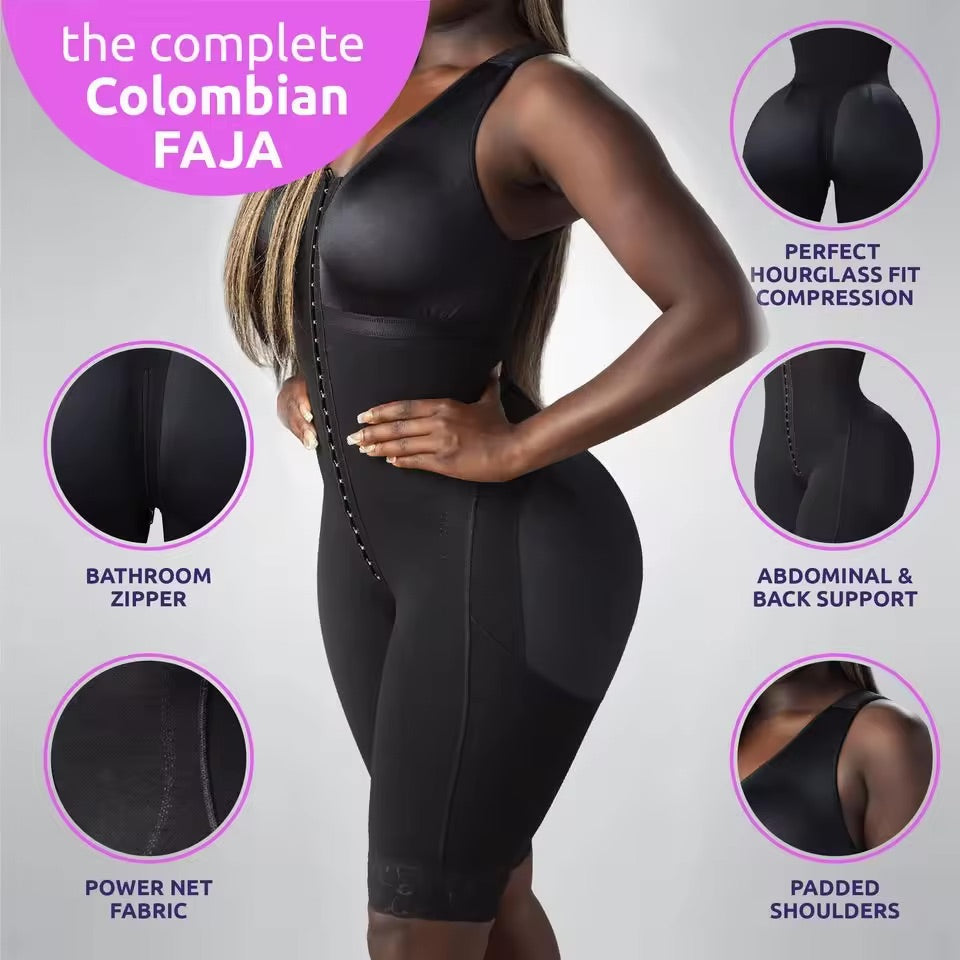 High Compression Lipo BBL Fajas Colombianas Para Mujer Faja Stage 2 Garment Post Surgical Tummy Control Shapewear